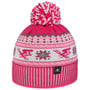 Bonnet à Pompon Retroski by Eisbär pink