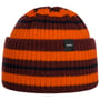 Bonnet Merino Short Stripy by Eisbär orange