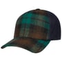 Casquette Essential Check by Alfonso D'Este bleu foncé