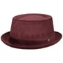 Chapeau Velours Côtelé Classic Pork Pie by Lierys bordeaux