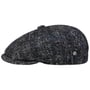 Casquette Classic Tweed by Lierys bleu foncé