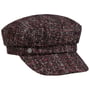 Casquette Marin Velisa Wool by Lierys bordeaux-moucheté
