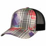 Casquette 6P Dirty Check by Djinns multicolore
