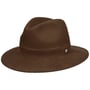 Chapeau en Laine avec Cachemire Uni by Lierys marron