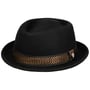 Chapeau en Laine St. Claude Pork Pie by Lierys noir