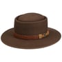 Chapeau en Laine Round Crown by Lierys marron