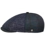 Casquette Eldermont Patchwork by Lierys bleu foncé