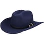 Chapeau Western Jornick Wool by Lierys bleu foncé