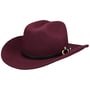 Chapeau Western Jornick Wool by Lierys bordeaux