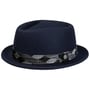 Chapeau de Feutre Olvano Pork Pie by Lierys bleu foncé