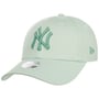 Casquette 9Forty WMNS NYY Metallic Logo by New Era vert menthe