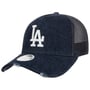 Casquette Trucker WMNS Denim Dodgers by New Era bleu foncé