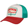 Casquette Trucker All American Diner by Stetson blanc-rouge