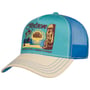 Casquette Trucker Mahalo by Stetson bleu clair