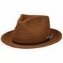 Chapeau Daleport Crochet Fedora by Stetson marron