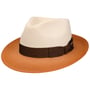 Chapeau Oakerton Fedora Toyo by Stetson blanc-orange