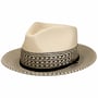 Chapeau en Paille Meola Twotone Fedora by Stetson nature-noir