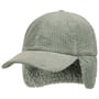 Casquette Cozy Cord Earflap by Kangol vert menthe