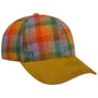 Casquette Multicolour Wool Check by Loevenich multicolore