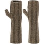 Chauffe-Poignets en Tricot Uni Soft by Loevenich taupe