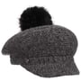Casquette Gavroche Soft Pompom by Loevenich anthracite