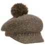 Casquette Gavroche Soft Pompom by Loevenich taupe