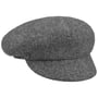 Casquette Gavroche en Laine Foulée by Loevenich gris