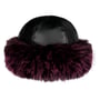 Bonnet pour Femme Fake Leather Toque by Lierys noir