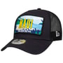 Casquette Trucker Uni Licence Plate by New Era noir