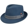 Chapeau en Laine Classic Troy Trilby by Mayser bleu