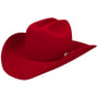 Chapeau Western Lightning 4X Wool by Bailey 1922 rouge
