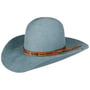 Chapeau Western Marana Open Crown by Bailey 1922 bleu-moucheté