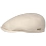 Casquette Halverton Cotton Driver by Stetson blanc crème