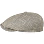 Casquette Sustainable Linen Mix 6 Panel by Stetson blanc crème