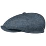 Casquette Hatteras Linen Twill by Stetson bleu foncé