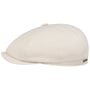 Casquette Hatteras Halverton Cotton by Stetson blanc crème