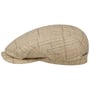 Casquette Linen Mix Stripe Driver by Stetson beige
