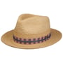 Chapeau de Raphia Veluro Fedora by Stetson nature-pink