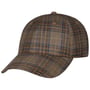 Casquette Silk Mix Check by Stetson marron