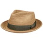 Chapeau de Raphia Crochet Fedora by JJ Hats nature