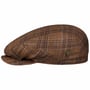 Casquette Taverrey Check Driver by Balmoral marron