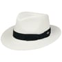 Chapeau Panama Montaron Fedora by JJ Hats blanc crème