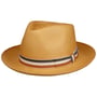 Chapeau Panama Mescovo Fedora by JJ Hats camel