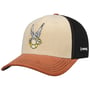 Casquette Asterix Semi Curved by Capslab beige-noir