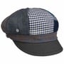 Casquette Gavroche Burniston Patchwork by Lierys bleu foncé