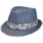 Chapeau en Tissu Savoca Trilby by Lierys denim