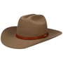 Chapeau Western avec Cachemire Palumo by Stetson marron