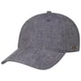 Casquette en Lin Avec Protection UV by Stetson bleu-moucheté