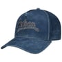 Casquette en Cuir Vintage Denim Blue by Stetson bleu-bleu foncé