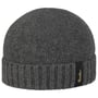 Bonnet en Cachemire Uni by Borsalino gris foncé